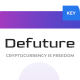 Defuture - Cryptocurrency Keynote template - GraphicRiver Item for Sale
